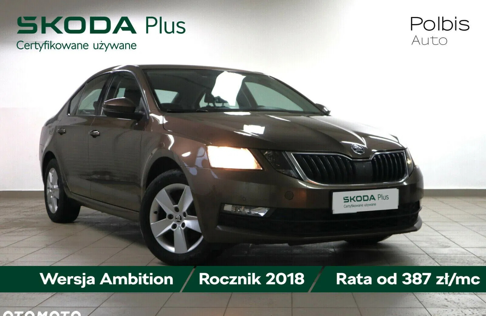 samochody osobowe Skoda Octavia cena 44900 przebieg: 168274, rok produkcji 2018 z Olsztyn